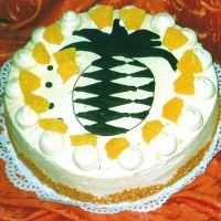 Ananas-Sahne